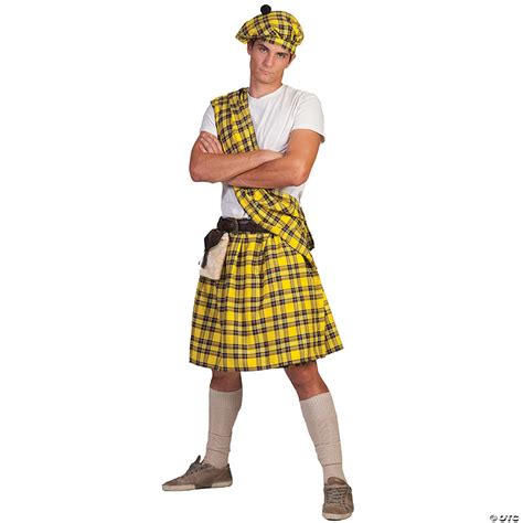 Men's Plaid Highlander Costume