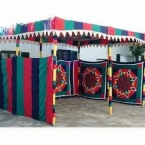 Multicolor Shamiyana Decoration Tent, For Wedding And Functions, Size: 12x15 Ft at Rs 10000 ...