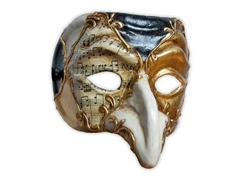 Zanni Mask Commedia Dell’ Arte