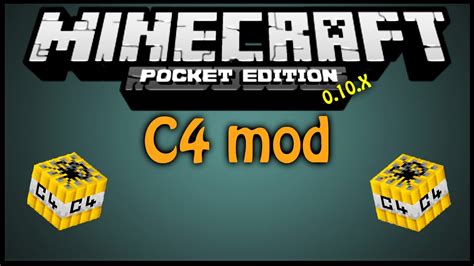 C4 mod - Minecraft Pocket Edition v0.10.4 [DESCARGA] - YouTube