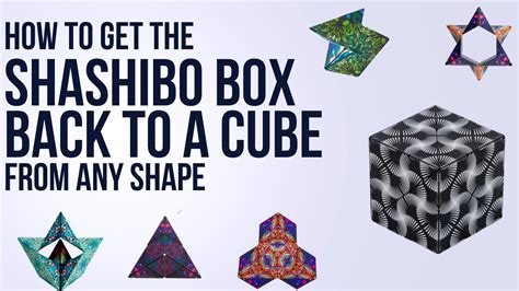 How to Easily Solve the Shashibo Cube