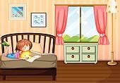 Kid room Clipart Royalty Free. 808 kid room clip art vector EPS ...