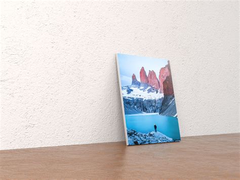 Canvas leaning against Wall Mockup - Mockup World