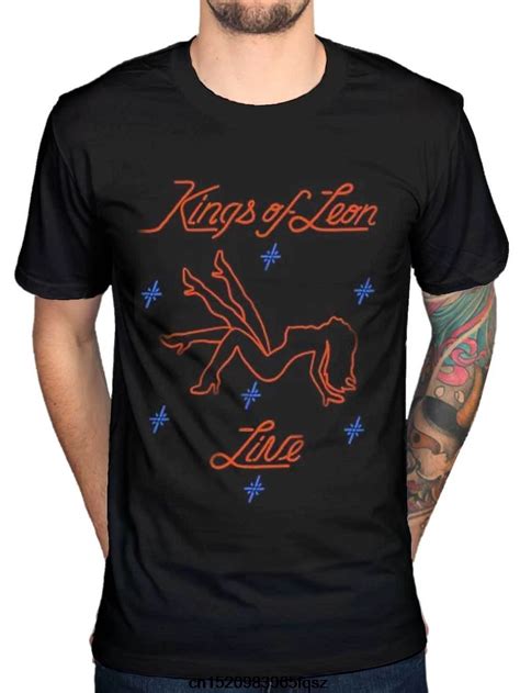 Gildan Kings Of Leon Stripper T Shirt New Licensed Merch Rock Band Sex ...