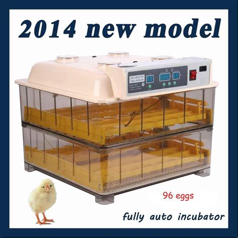 Cheap Price Poultry Hatchery Machine 96 Eggs Digital Temperature Full Automatic Egg Incubator ...