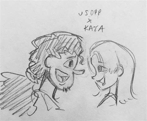 Usopp and Kaya reunion (original art) : r/OnePiece