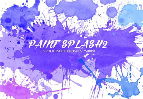 Paint Splash Brushes 2 - Free Photoshop Brushes at Brusheezy!