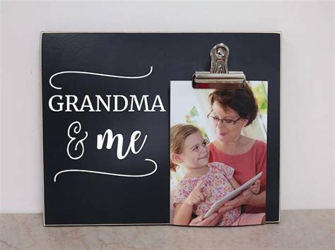 Grandma Photo Frame Personalized Gift for Grandma grandma - Etsy