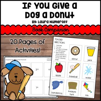 If You Give a Dog a Donut Activities | Book Companion by Limitless Littles