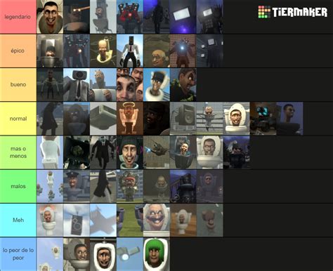 GLASSES UPDATE !🧑 SKIBIDI TOILET 🚽 (RANKED BY POWER) Tier List (Community Rankings) - TierMaker