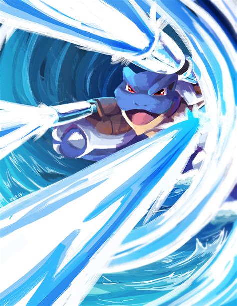 Mega Blastoise by suzuran on DeviantArt