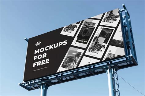 Free Standard Billboard Mockup (PSD)