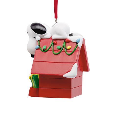 PEANUTS SNOOPY and Dog House Collectible Hanging Ornament | Hallmark UK