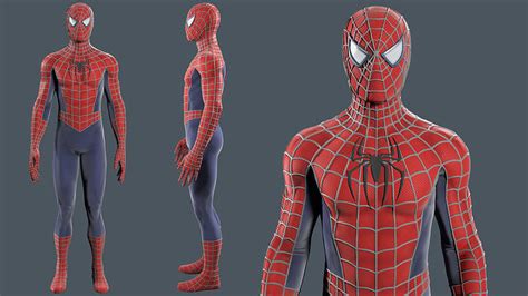 Spider man raimi 3D model rigged | CGTrader