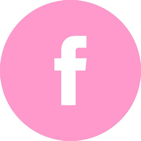 Facebook Icon Pink at Vectorified.com | Collection of Facebook Icon ...