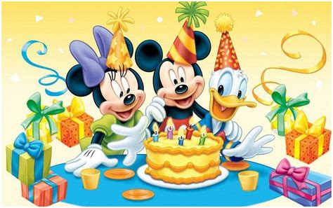 Mickey Mouse Birthday Wallpapers - Top Free Mickey Mouse Birthday Backgrounds - WallpaperAccess