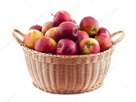 Basket full of apples — Stock Photo © AndriiGorulko #5240118