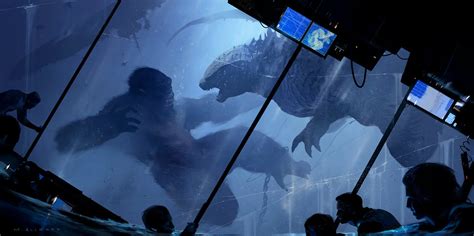 Official Godzilla vs. Kong concept art hits the web!