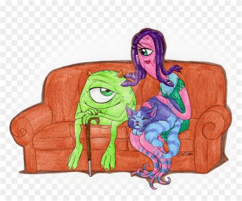 Monsters Inc Retirement Mike Wazowski Celia Mae Monster - Mike Wazowski Y Celia, HD Png Download ...