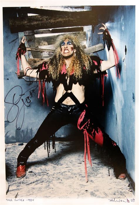 Charitybuzz: Dee Snider of Twisted Sister - 1984, Limited Edition Phot... - Lot 661541