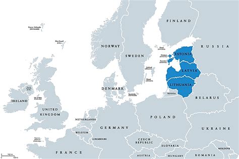 The Countries Of Northern Europe - WorldAtlas