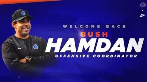 Bush Hamdan named Boise State offensive coordinator | ktvb.com