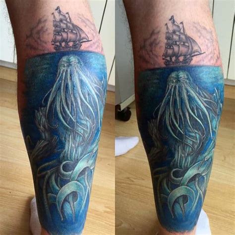 70 Cthulhu Tattoo Designs For Men - Masculine Ink Ideas