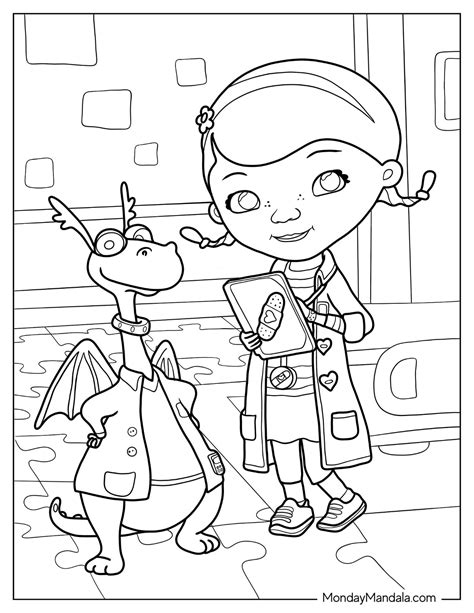 22 Doc McStuffins Coloring Pages (Free PDF Printables)