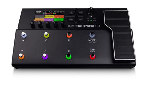 Line 6 Debuts POD Go Guitar Processor The Best-Sounding POD Ever