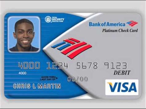 Irresti: Platinum Debit Card Bank Of America