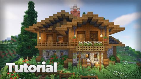 Minecraft: How to Build a Medieval Cabin House - YouTube