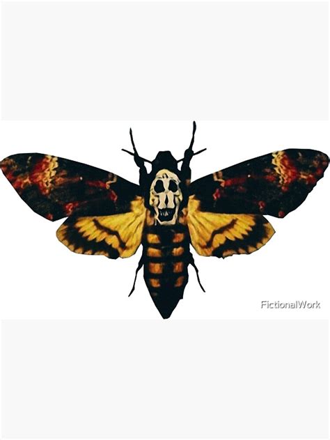 "Silence of the Lambs(Moth art)" Poster by FictionalWork | Redbubble