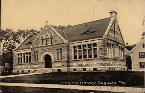 Lithgow Library Augusta, ME