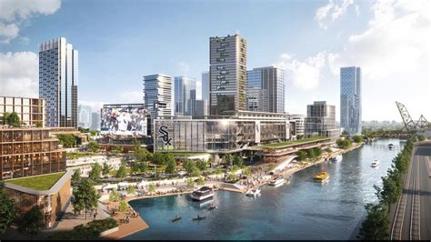 Developer Releases Renderings Showing New Riverfront White Sox Stadium at The 78 | Chicago News ...