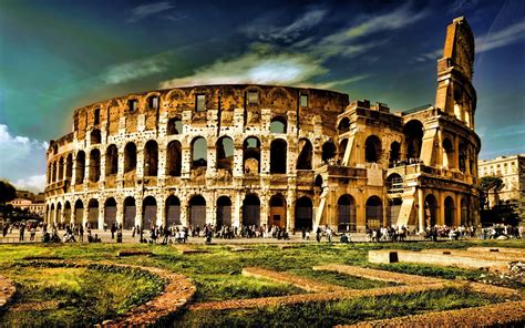 Colosseum Rome Wallpaper 4k - Beautiful Place