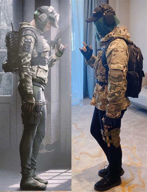 First time cosplay LoL : r/Rainbow6