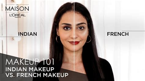 Indian Makeup Vs. French Makeup | Beauty Standards Around The World By ...