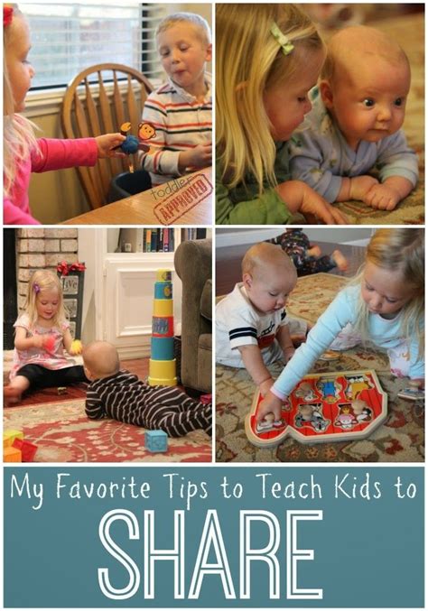 60 best Sharing Activities for Kids: Play Based images on Pinterest | Activities, Baby games and ...