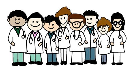 Doctors Group Vector Clip Art 2 Png Free Download Background, Doctors Day Picture Background ...