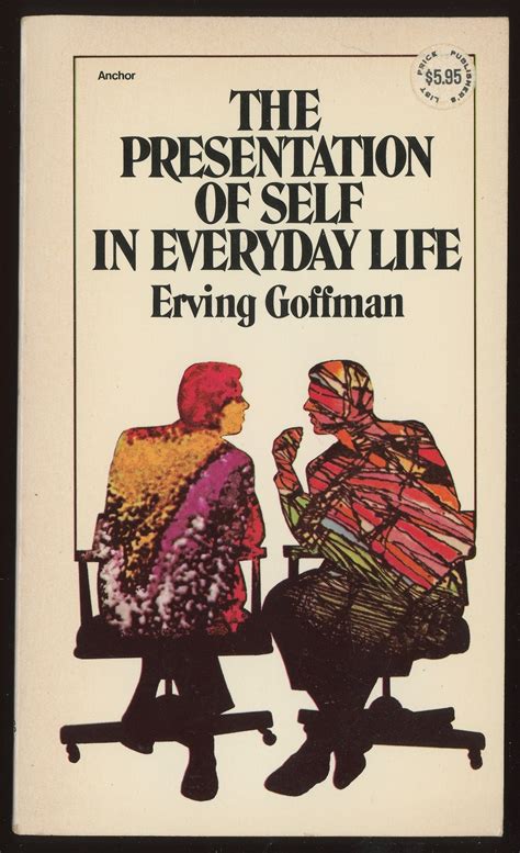 The Presentation of Self in Everyday Life by Erving Goffman (Anchor, c. 1970) - Fonts In Use