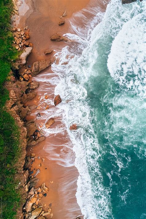 "Aerial Nature Beach Landscape" by Stocksy Contributor "Marco Govel ...