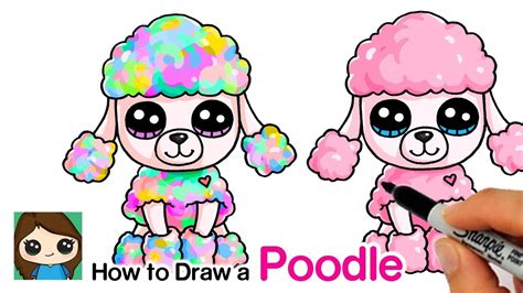 How to Draw a Poodle Easy | Beanie Boo