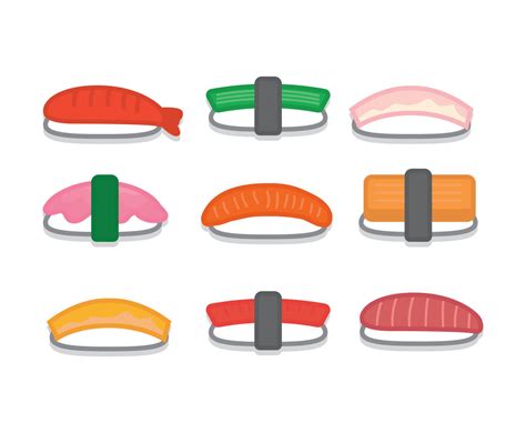 Sushi Vector Vector Art & Graphics | freevector.com