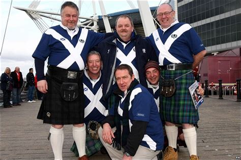 BBC News - Fans at Wales v Scotland