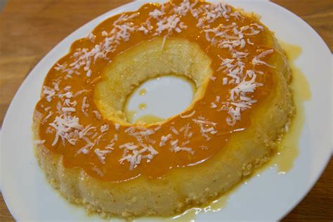 Flan de Coco - Coconut Flan (Video) Cooked by Julie