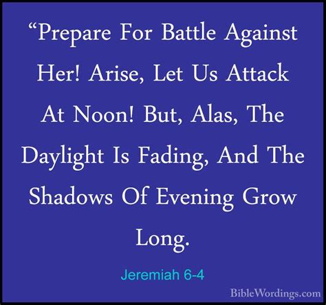 Jeremiah 6 - Holy Bible English - BibleWordings.com