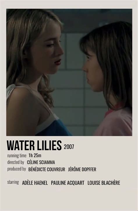 water lilies | Movies to watch teenagers, Great movies to watch, Movies ...