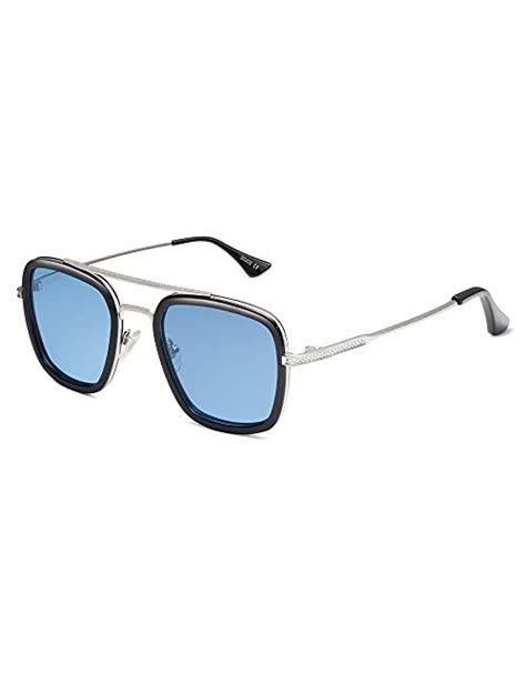 Buy SOJOS Polarized Sunglasses for Men Women Retro Aviator Square ...