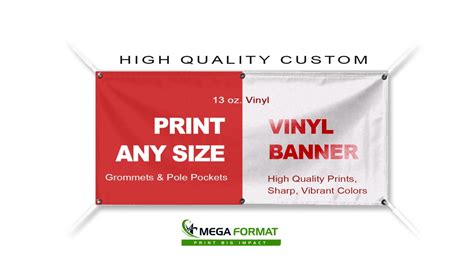 High Quality Vinyl & Mesh Banners for Advertising - Mega Format