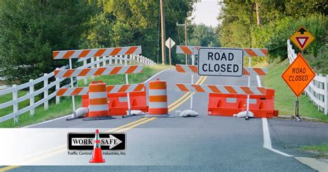 What are Type I, II, & III Traffic Barricades? | Worksafe Traffic Control